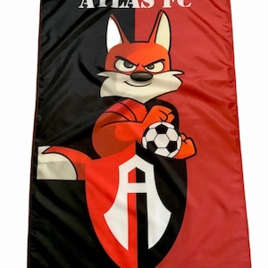 Atlas Mexique Futbol Soccer Nouveau drapeau 3x5' bannière sportive Bandera Mascota 90 x 150 cm La Academia Guadalajara