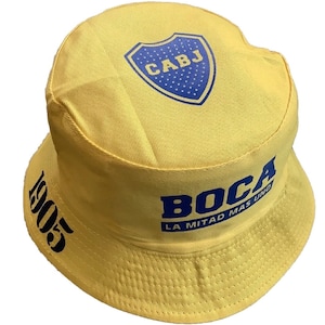 Boca Juniors Argentina Gorro Piluso Futbol New Soccer Bucket Hat Adult Size Futbol CABJ 1902
