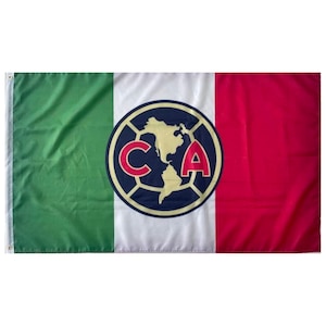 America Mexico Futbol Soccer New Flag 3x5&#39; Sports Banner Bandera Aguilas 90x150cm Tricolor Aguilas