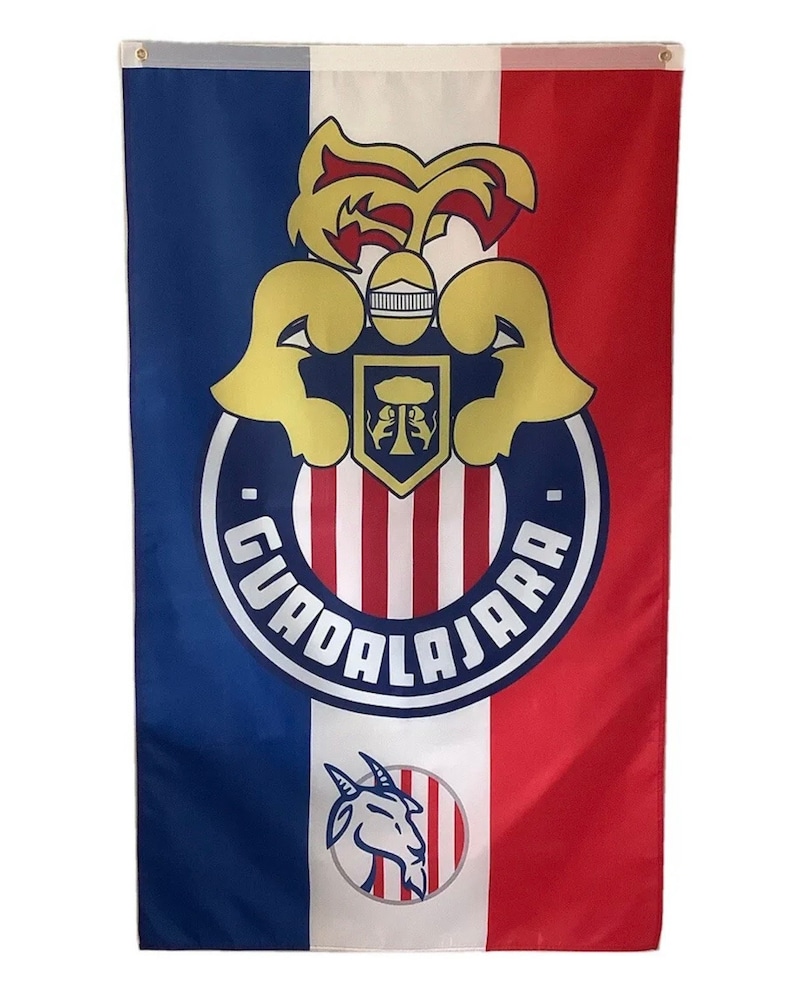 Chivas Retro Mexico Guadalajara New 3x5' Soccer Flag Banner Futbol ...