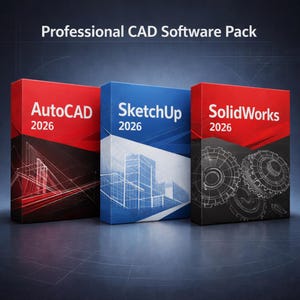 Professional CAD Software Pack 2026 (Instant Download)