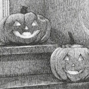 halloween print 5”x7”