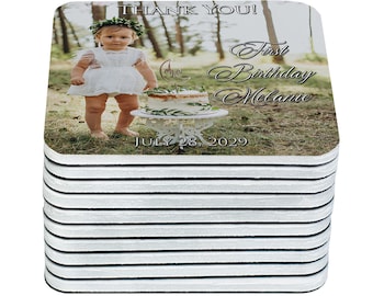 Birthday magnets party favor magnets thank you gifts for your guests First 1st 2nd 15th 16th 18th 20th 30th 40th 50th 60th 70th 80th 90th