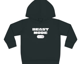 Sweat à capuche en polaire pour tout-petit Beast Mode