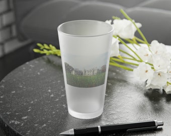 Seaview Terrace - Frosted Pint Glass, 16oz