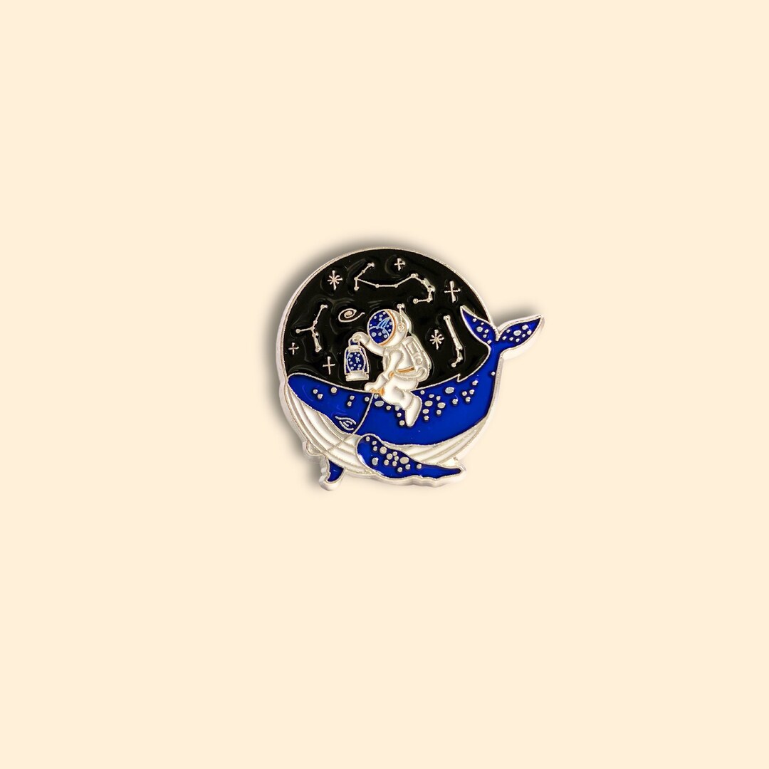 Astronaut Pin Animal Pin Spaceman Pin Ocean Pin Astronomy Pin Space Pin ...