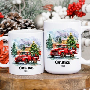 Personalized Christmas Mug, Custom Family Name and Year Mug, Unique Holiday Gift, Custom Family Christmas Mug, Perfect Christmas Present