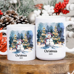 Personalized Christmas Mug, Custom Family Name and Year Mug, Unique Holiday Gift, Custom Family Christmas Mug, Perfect Christmas Present