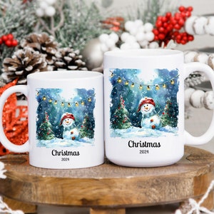 Personalized Christmas Mug, Custom Family Name and Year Mug, Unique Holiday Gift, Custom Family Christmas Mug, Perfect Christmas Present