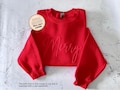 Personalized Christmas Sweatshirt with Name on Sleeve, Puff Letter Winter Sweater, Christmas Crewneck, Family Holiday Sweater, Family Gift