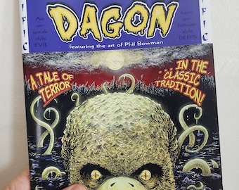 Visions of Horror -- H.P. Lovecraft's DAGON featuring the art of Phil Bowman