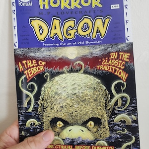 Visions of Horror -- H.P. Lovecraft's DAGON featuring the art of Phil Bowman