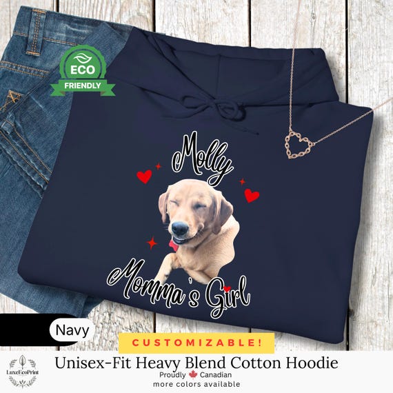 Custom Pet Tribute Hoodie | Personalized Name, Quote & Picture