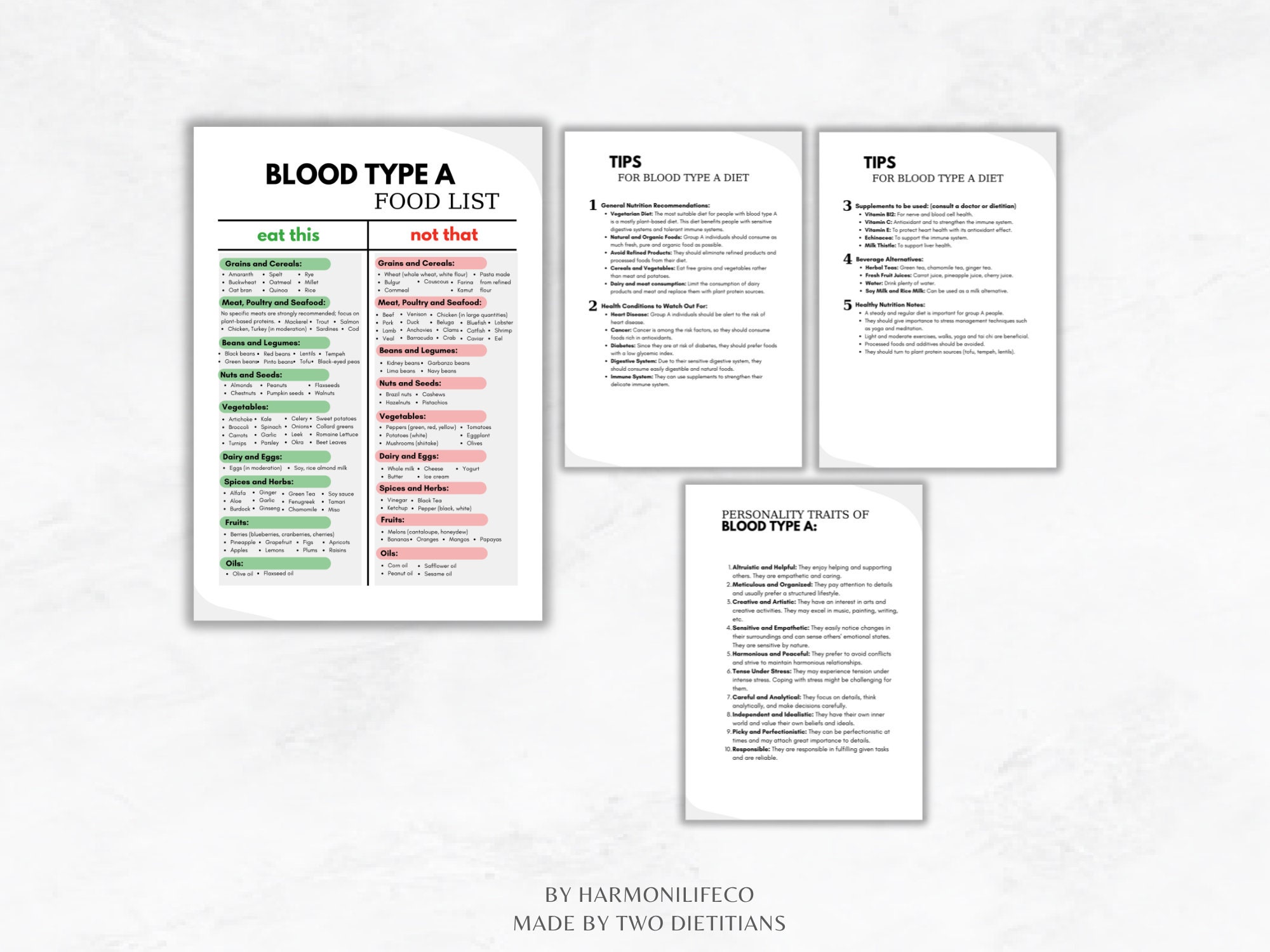 Blood Type A Diet Food List Blood Group A Food Chart Grocery List Type Blood type a diet food list blood group a food chart grocery list type