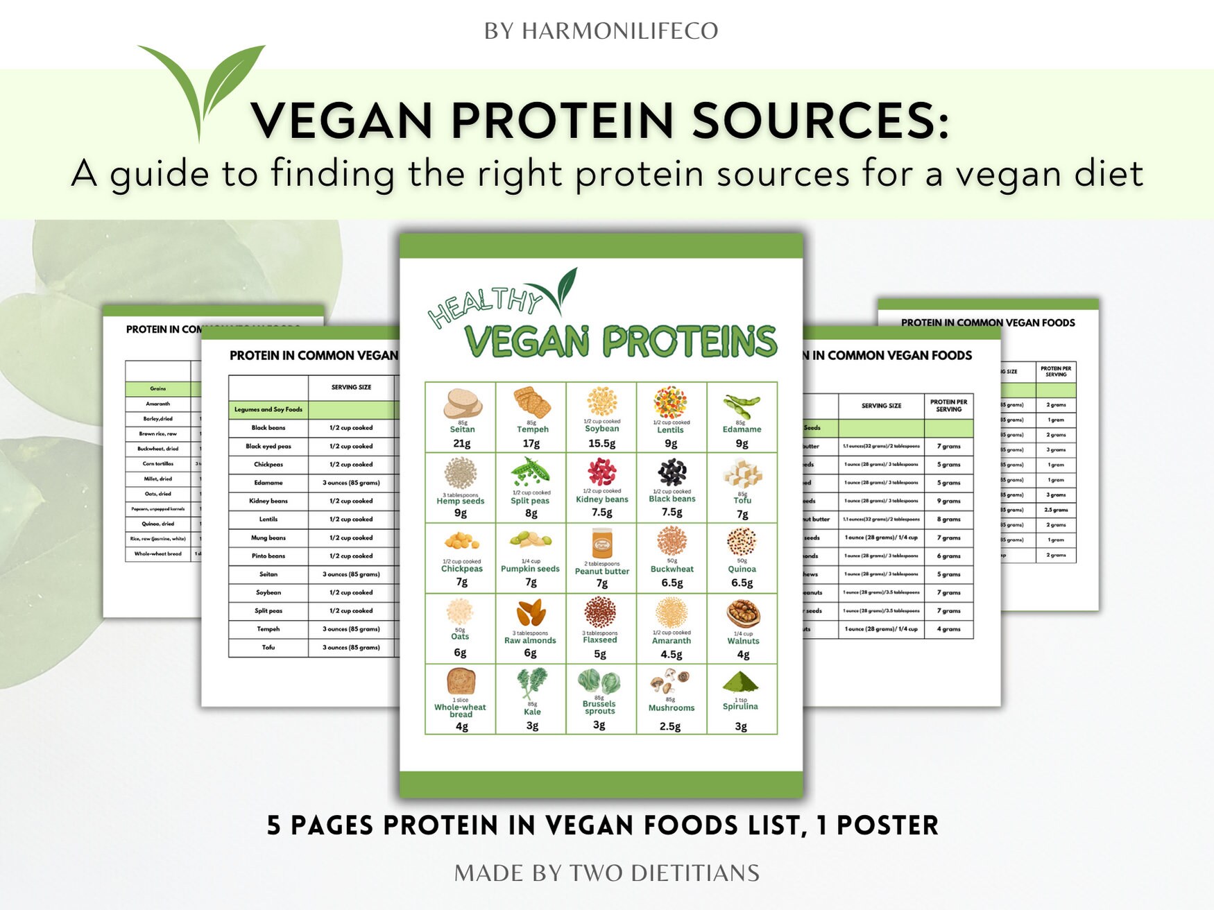 Vegan Protein Sources, Healthy Vegan Diet, Plant-based Protein List ...