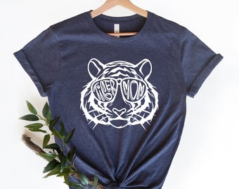 Mama Tiger Shirt, Tiger Head Shirts for Moms, tiger mama Shirt,, Gift for Wife, Mom Shirt, Tiger Mom Shirt, Mama Shirt,