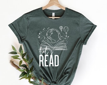 Reading T-Shirt, Reading Shirt, Book T Shirt, Reading Week Teacher Shirt, Teacher Shirts, Book Lover Shirt,