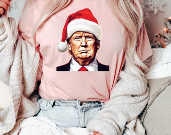 Trump Christmas shirt,Womens Christmas Sweatshirt,Donald Trump Christmas shirts,Christmas Gift,Trump Xmas,Merry Christmas shirt,Trump tee