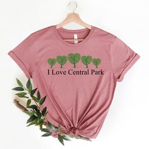 I Love Central Park shirt, Centra Park New York, Central Park NY Vintage,Central Park Vintage 90's 80's T shirt