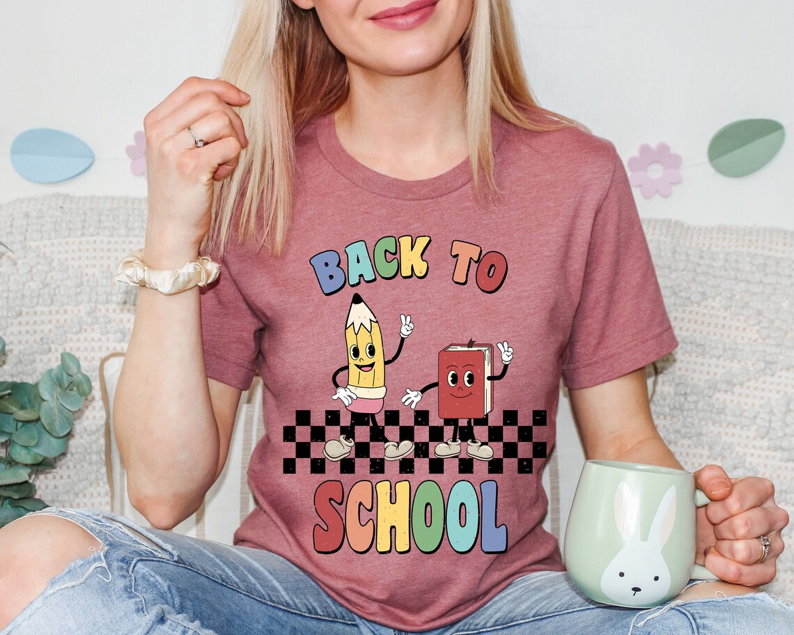 Back to School T Shirt,first Day of School T-shirt, First Grade Tee ...