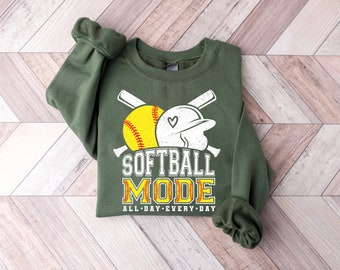Softball Mode Shirt, Softball Mom Shirt, Softball Lover Shirt,  Mom Shirt, Softball Shirt For Women, Sports Mom Shirt, Mothers Day Gift,