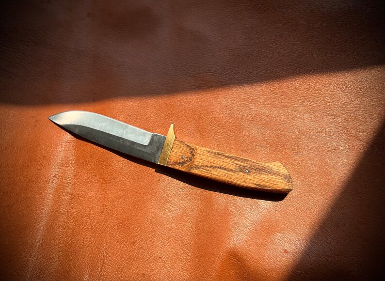 HANDMADE Hunting Knife with Sheath Etsy