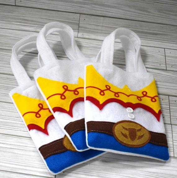 Toy Story Jessie felt party bags party supplies party favor Toy Story party. Etsy