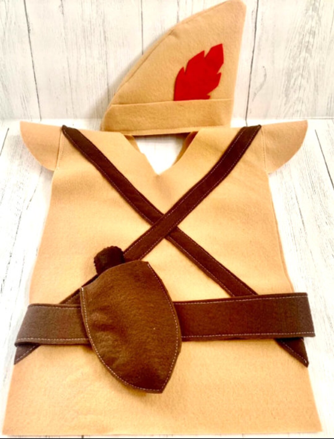Huntsman Felt Custome Set/ Party Supplies/ Halloween Custome - Etsy