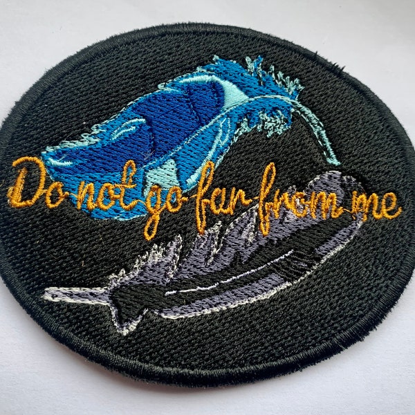 Vax and Vex feathers - Do not go far from me patch