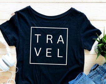 Camiseta de viaje, camiseta de vacaciones, camiseta al aire libre, camiseta voladora, camiseta de aventura, camiseta de viaje, camiseta de viaje por carretera, regalo de viaje, camiseta de viajero mundial