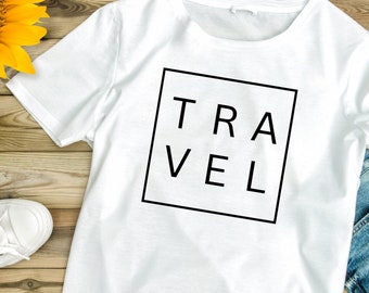 Camiseta de viaje, camiseta de vacaciones, camiseta al aire libre, camiseta voladora, camiseta de aventura, camiseta de viaje, camiseta de viaje por carretera, regalo de viaje, camiseta de viajero mundial