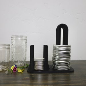 Mason jar lid organizer, 3-Printed, wedding gift,  organization, organizer, mason jar lids, mason jar, quality 3D-prints, home edit,