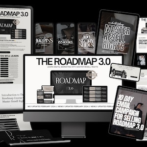 Roadmap 3.0 Master Resell Rights  Downloads (MRR), Digital Marketing, Passive Income Training, Roadmap to Riches Course, Course  Downloads