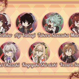 Collar X Malice Pin Badges &lt;7 options&gt;