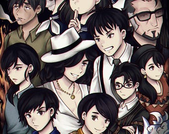 Paranormaal zicht-afdruk