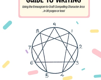 Schrijfgids voor drukke meisjes: het enneagram gebruiken om boeiende karakterbogen te maken <digitaal>