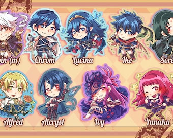 Fire Emblem: favorietenselectie sleutelhangers <32 opties>