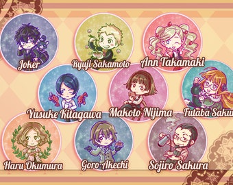 5-pins persona-badges <9 opties>