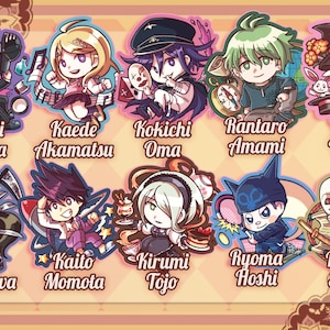 Danganronpa V3 Keychains &lt;14 options&gt;