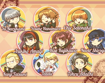 4-pins persona-badges <9 opties>