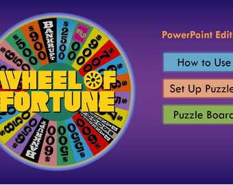 Wheel Of Fortune PowerPoint Template