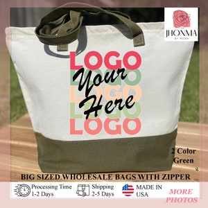 Custom Canvas Tote Bag, Print Canvas Shoulder Bag, Wholesale Bags, Bulk Buy, Logo, Photo, Text, Business, Event, Shopping Bag, Personalised