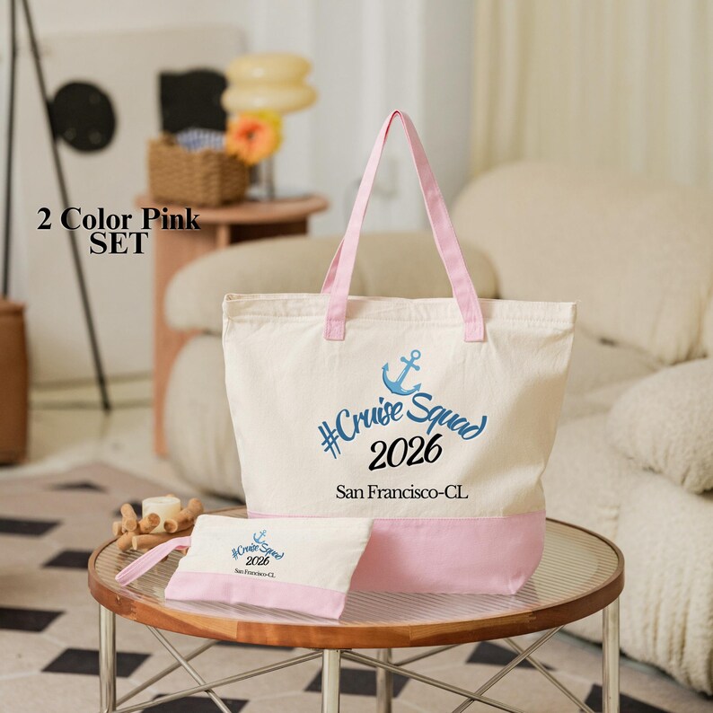 Family Cruise Trip 2024 Tote Bag, Cruise Bag, Family Cruise Tote, Family Vacation Tote, Summer Matching Gift, Holiday Vacation, Cruise Squad image 7