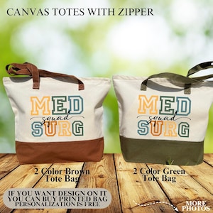 Med Surg Nurse Totebag , Name Medical Surgical Nurse Bag, Nurse Appreciation Gift for Med-Surg Nurses,  Med-Surg Unit, Medical Surgical Tee