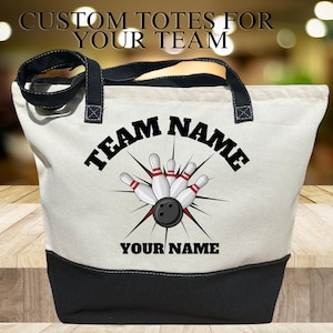 Personalised Bowling Bag Custom Retro Style Bowling Bag Bowling Game Bag Custom Bag for Bowling Bowling Bag Gift Initial Bowling Bag Etsy