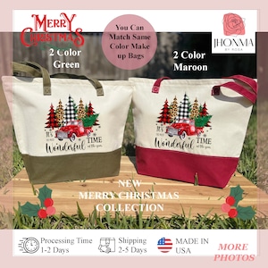 Christmas Tree Favor, XMas Vintage Farmer, Farm Fresh Christmas Tree Bag, Cut & Carry Santa Sack, Custom Christmas Gift Bags, Sustainability