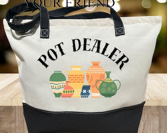 Pottery Dealer Gift, Funny Pottery Tote Bag, Pottery Lover Gift, Ceramics Art Gift, Pottery Art Gift, Ceramics Tote, Pottery Artist Gift