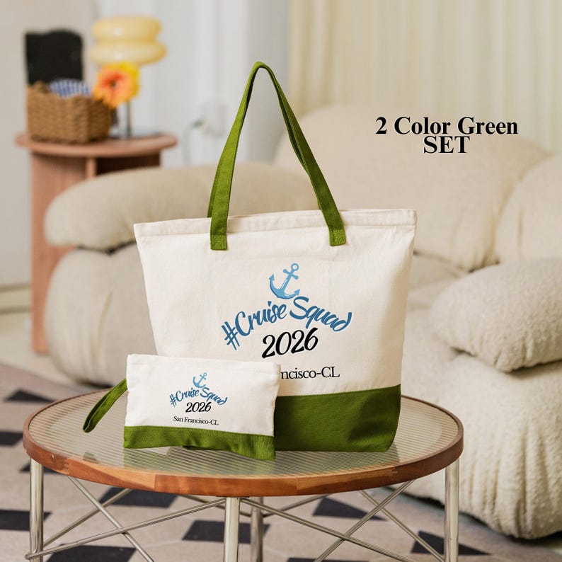 Family Cruise Trip 2024 Tote Bag, Cruise Bag, Family Cruise Tote, Family Vacation Tote, Summer Matching Gift, Holiday Vacation, Cruise Squad image 8