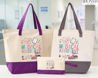Medical Assistant Tote, Gift For Medical Assistant, Healthcare Worker Gifts, Nursing Gifts, Personalized CMA Bag, MA Appreciation Week