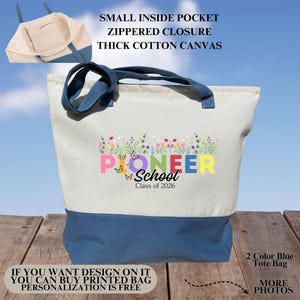 Personalized Pioneer School Tote Bag, JW Gift Ideas, jw 2026 gifts, Pioneer School Bag, 2026 Pioneer Service School, JW Pioneer Gifts image 2
